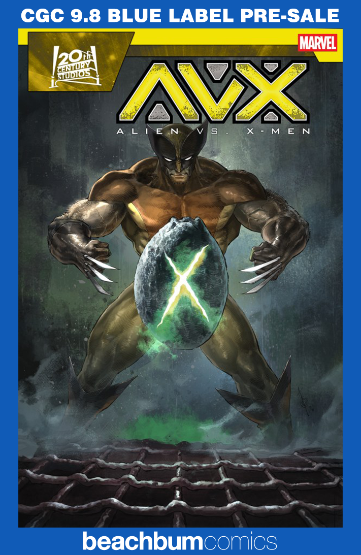 Alien vs. X-Men #1 Quah Poster Homage Variant CGC 9.8