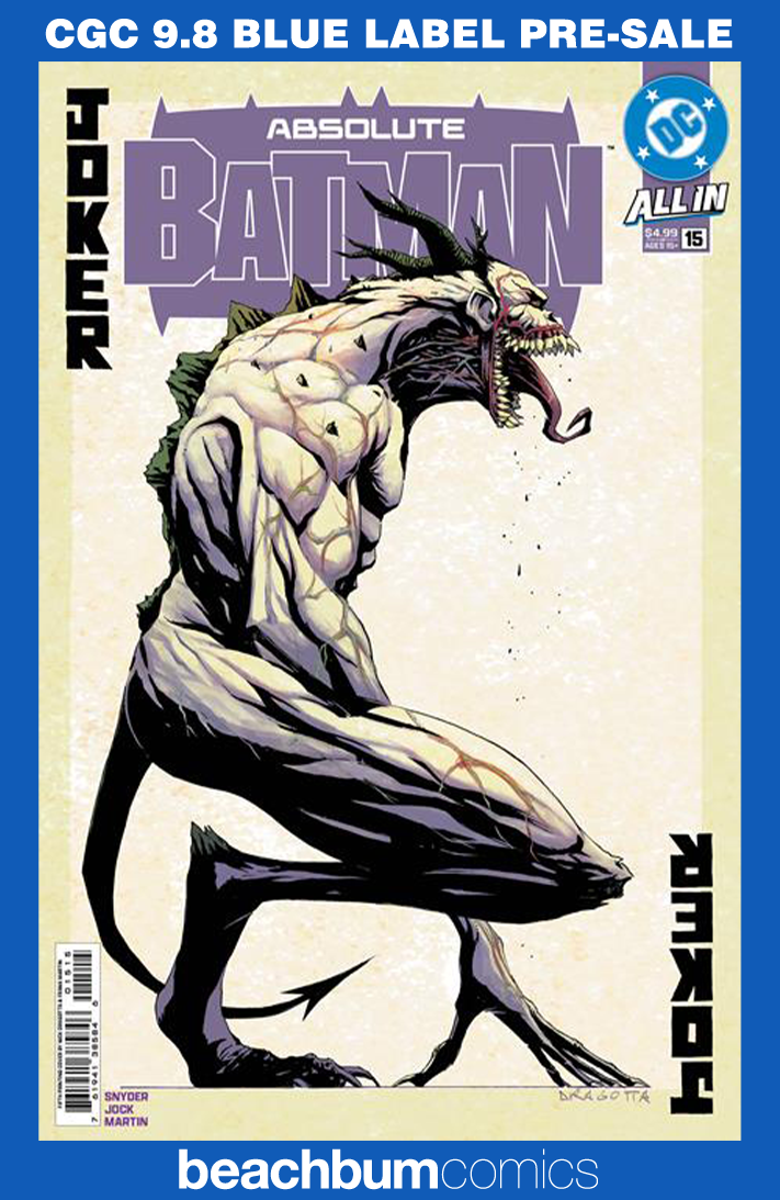 Absolute Batman #15 Fifth Printing CGC 9.8