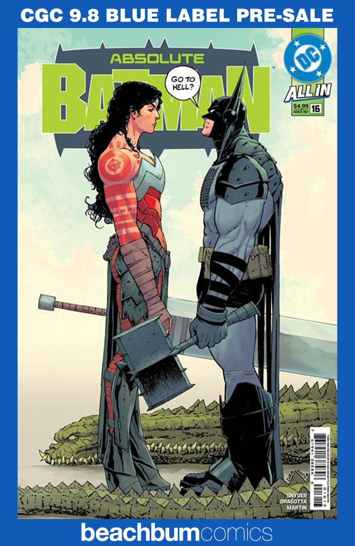 Absolute Batman #16 Third Printing CGC 9.8