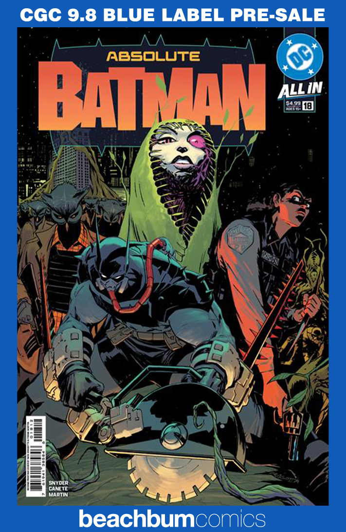 Absolute Batman #18 Second Printing CGC 9.8