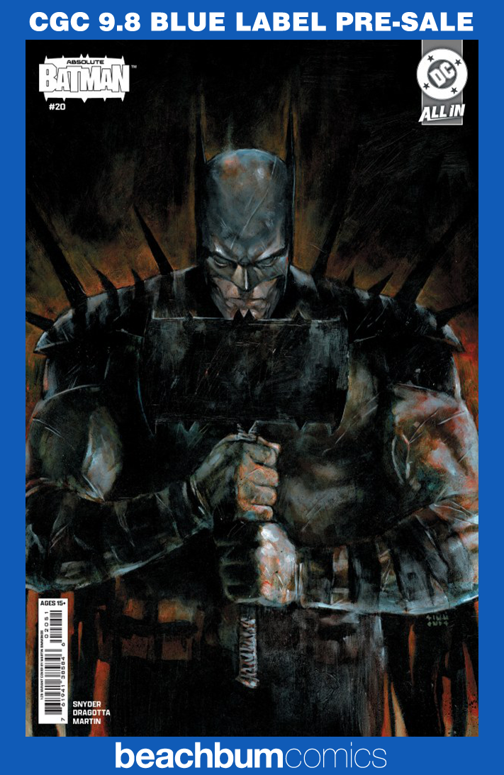Absolute Batman #20 Simmonds 1:25 Retailer Incentive Variant CGC 9.8 - "Robins"