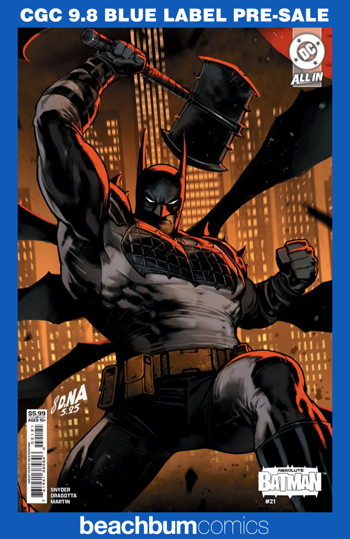 Absolute Batman #21 Nakayama Variant CGC 9.8