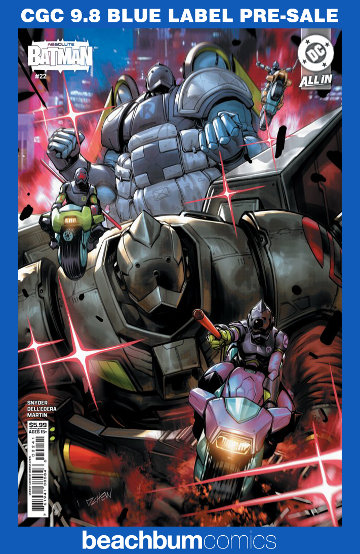 Absolute Batman #22 Chew Variant CGC 9.8