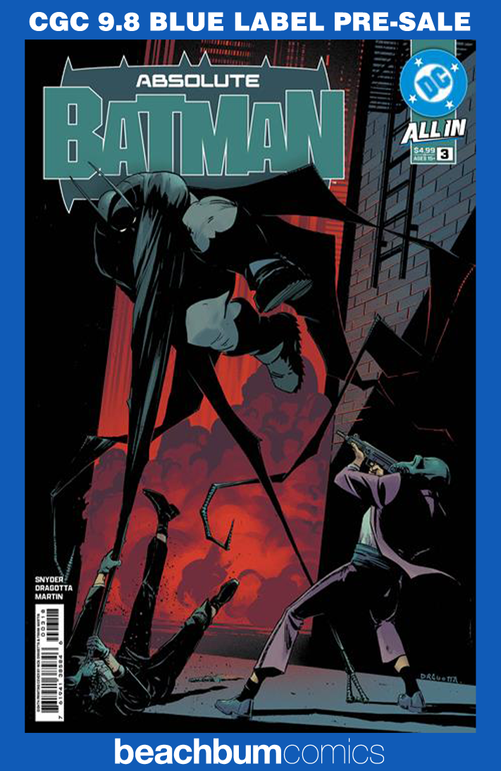 Absolute Batman #3 Eighth Printing CGC 9.8