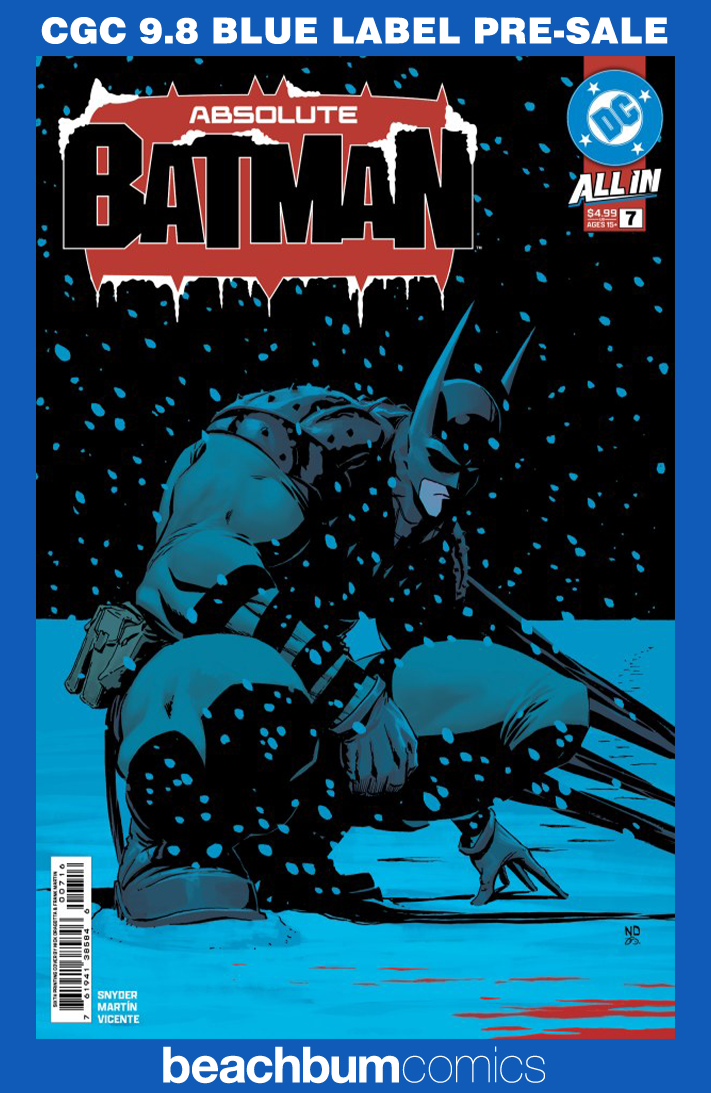 Absolute Batman #7 Sixth Printing CGC 9.8