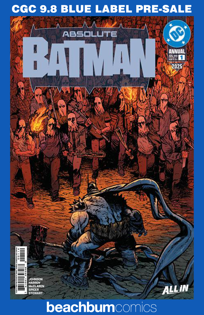 Absolute Batman Annual #1 Fourth Printing CGC 9.8