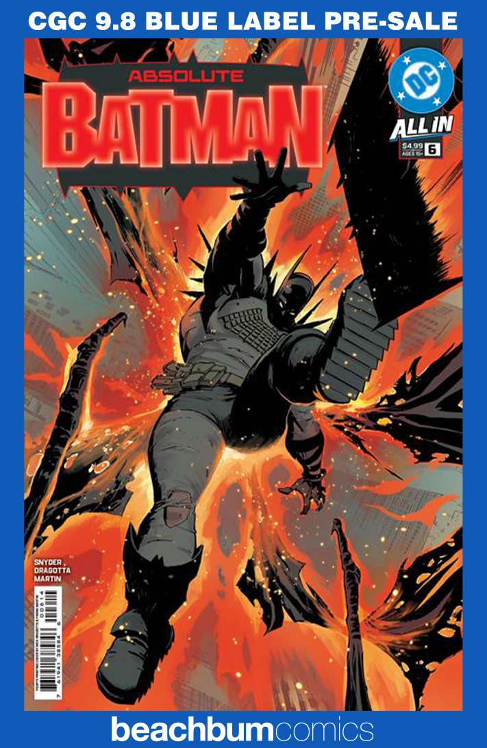 Absolute Batman #6 Fourth Printing CGC 9.8