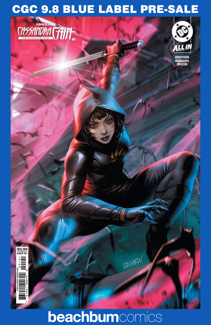 Absolute Cassandra Cain: The Shadow's Hand #1 Chew Variant CGC 9.8