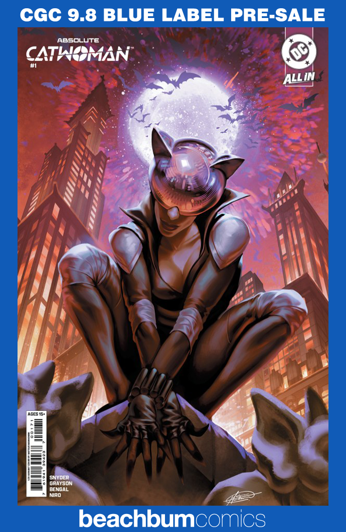 Absolute Catwoman #1 Manhanini 1:25 Retailer Incentive Variant CGC 9.8