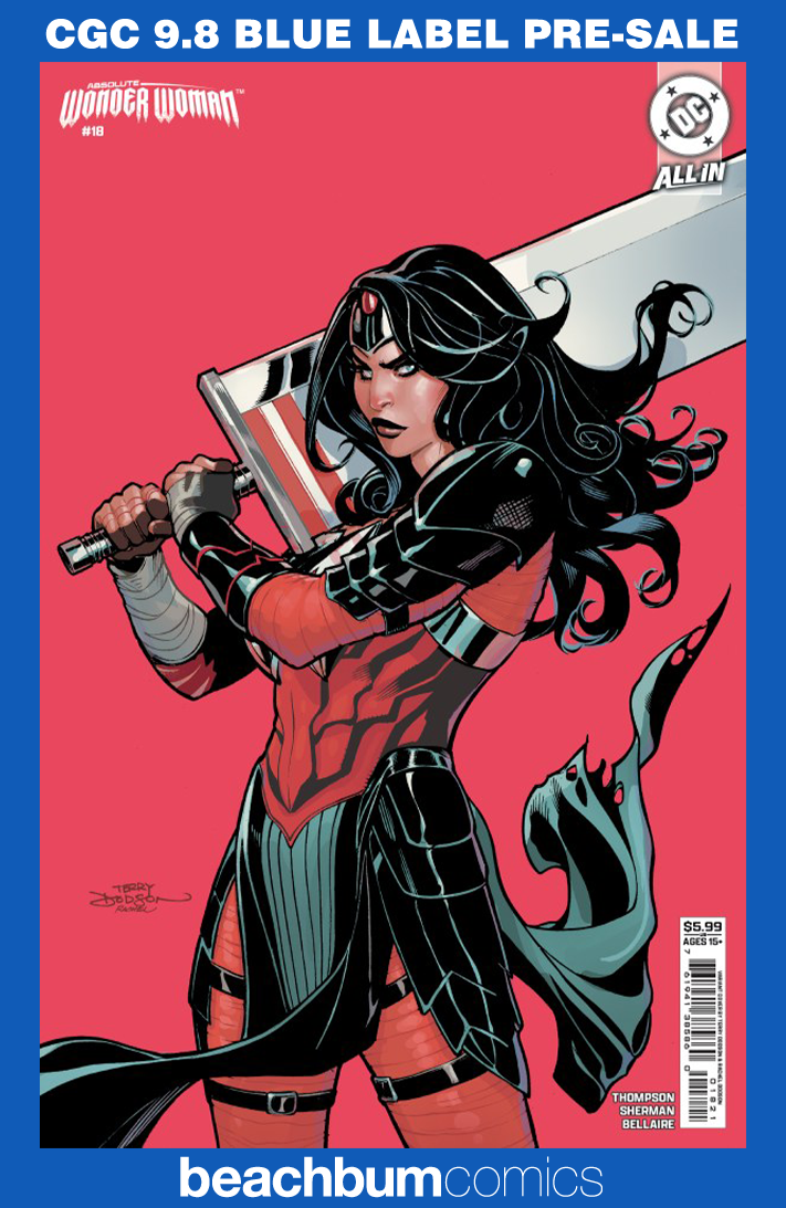 Absolute Wonder Woman #18 Dodson Variant CGC 9.8