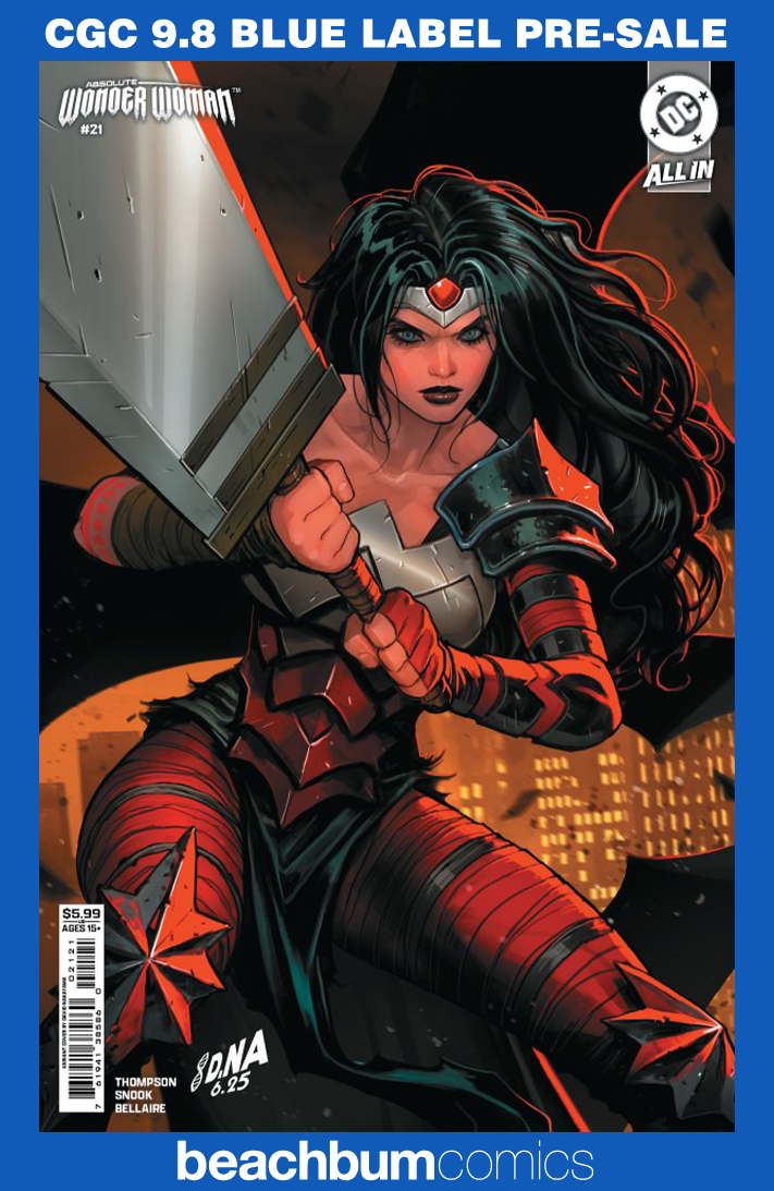 Absolute Wonder Woman #21 Nakayama Variant CGC 9.8
