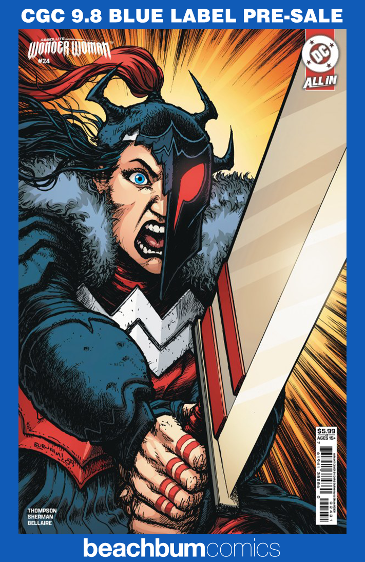 Absolute Wonder Woman #24 Burnham Variant CGC 9.8