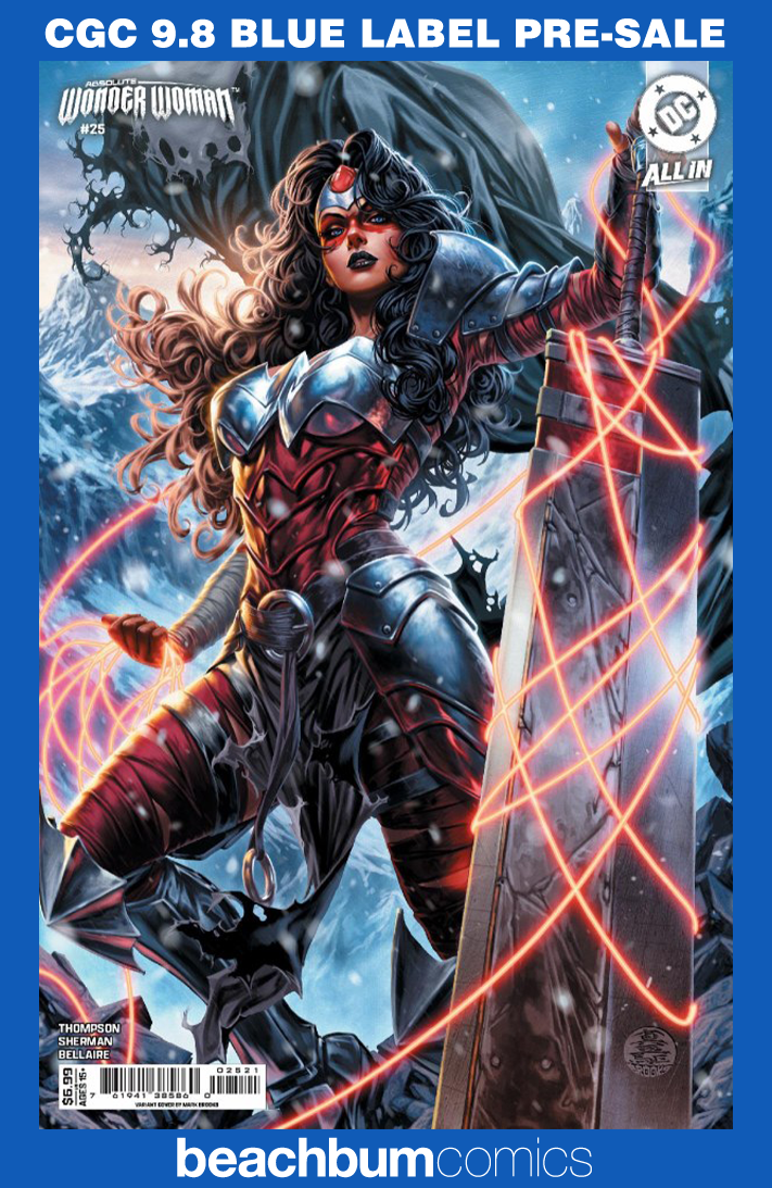 Absolute Wonder Woman #25 Brooks Variant CGC 9.8