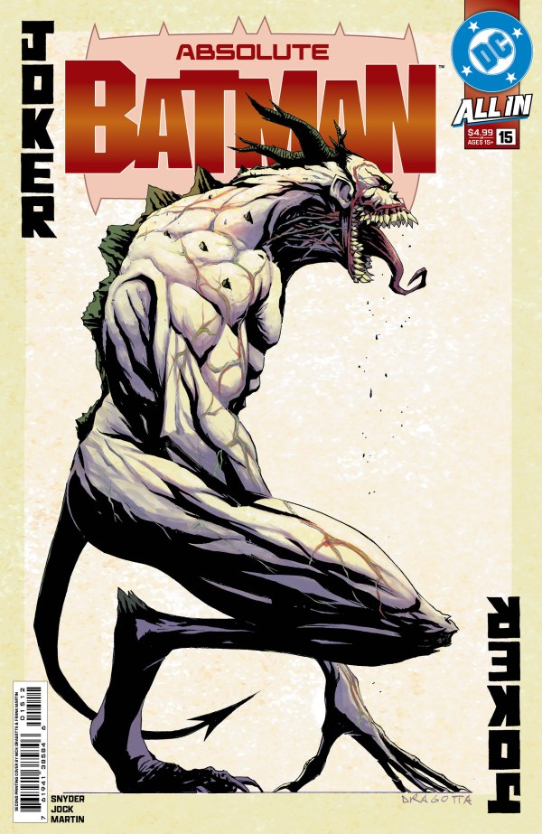 Absolute Batman #15 Second Printing Cover A Dragotta (2/11/26)