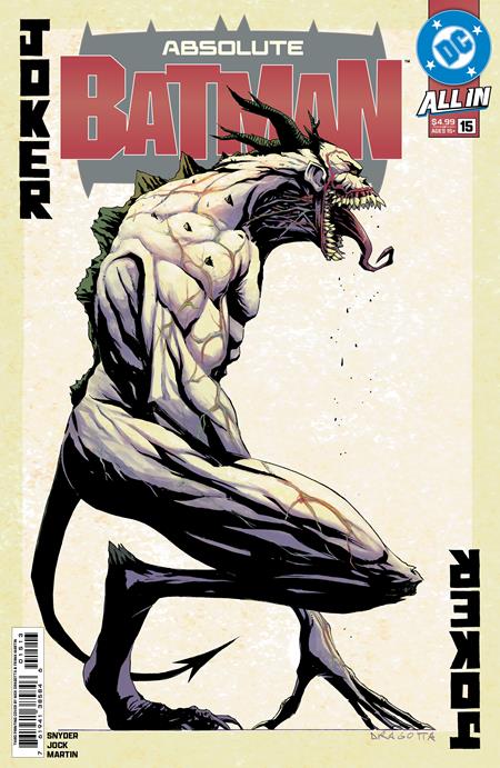 Absolute Batman #15 Third Printing Cover A Dragotta (4/15/26)