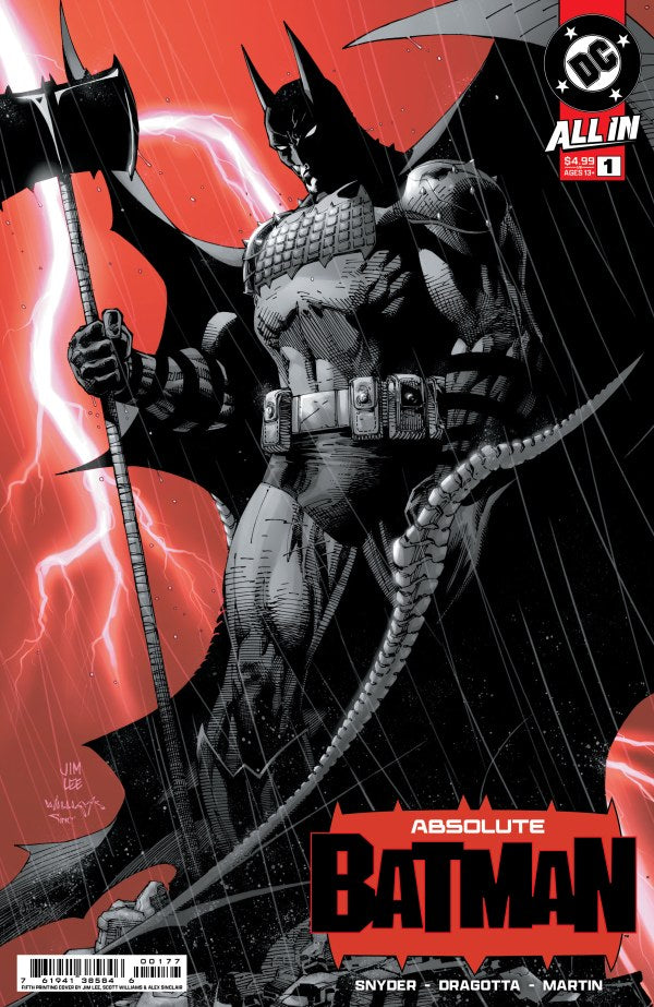 Absolute Batman #1 Fifth Printing Cover A Jim Lee (2/12/25)