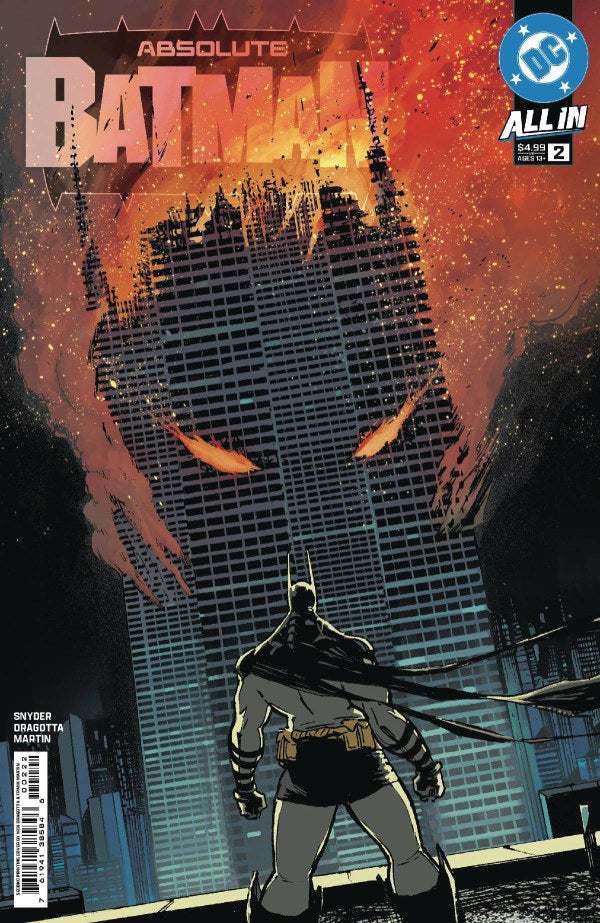 Absolute Batman #2 Second Printing Cover A Dragotta (12/25/24)
