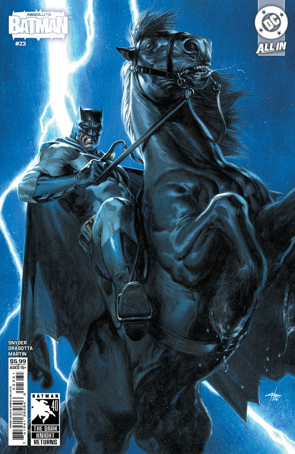 Absolute Batman #23 Cover E Dell'Otto Dark Knight Returns 40th Anniversary Variant (8/12/26)