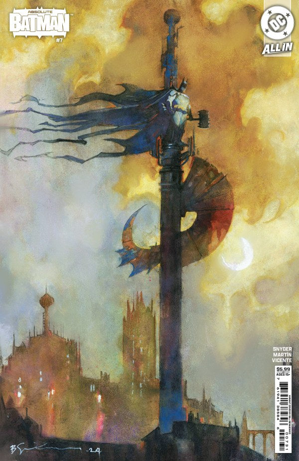 Absolute Batman #7 Cover C Sienkiewicz Variant (4/9/25)