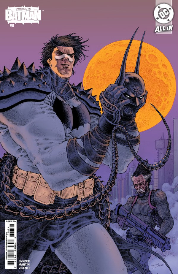 Absolute Batman #8 Cover D Villalobos 1:25 Retailer Incentive Variant (5/14/25)