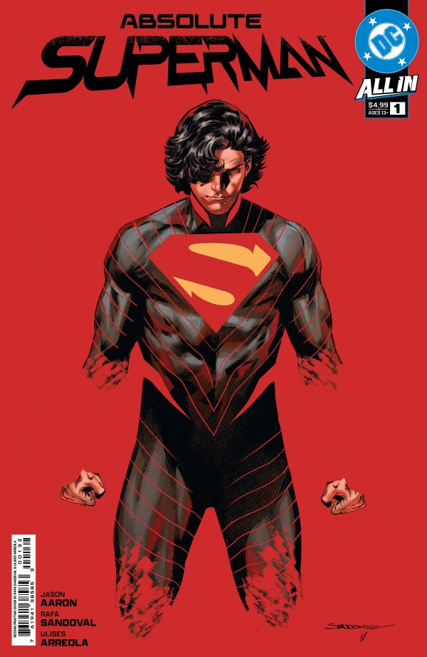 Absolute Superman #1 Second Printing Cover A Sandoval (12/18/24)
