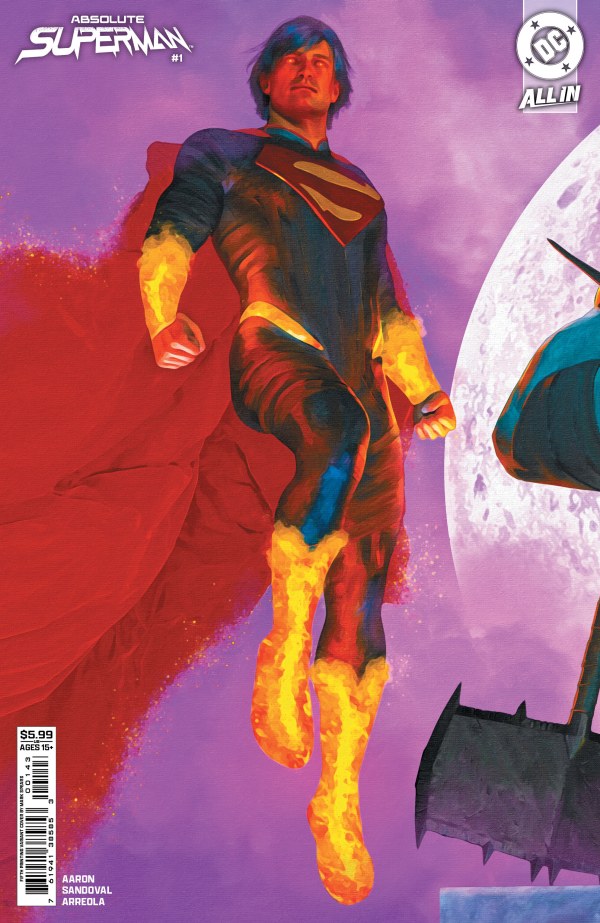 Absolute Superman #1 Fifth Printing Cover B Spears Variant (6/25/25)