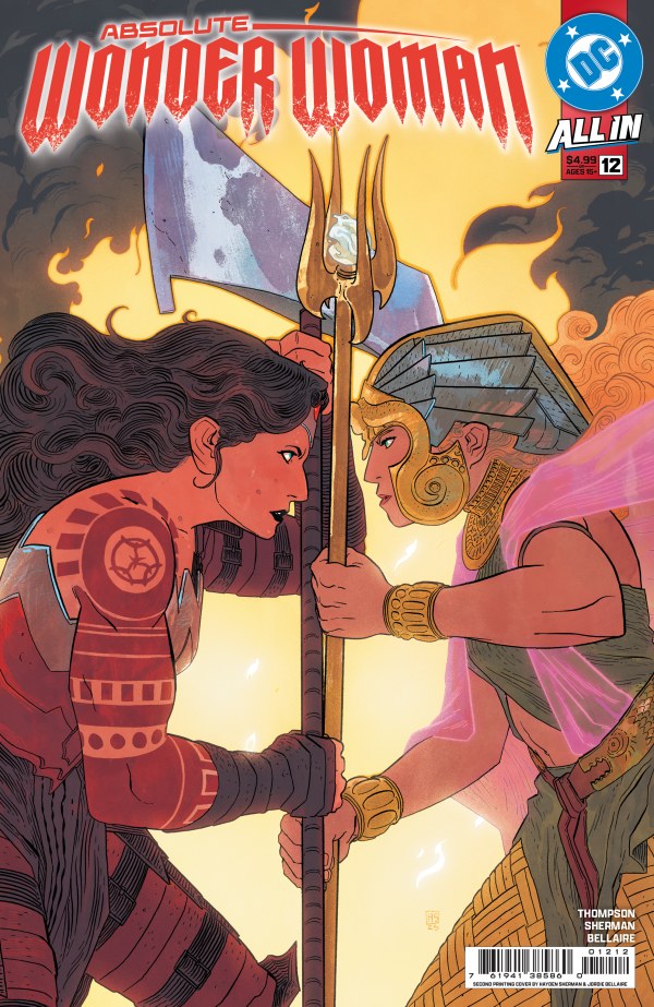 Absolute Wonder Woman #12 Second Printing Cover A Sherman (3/18/26)