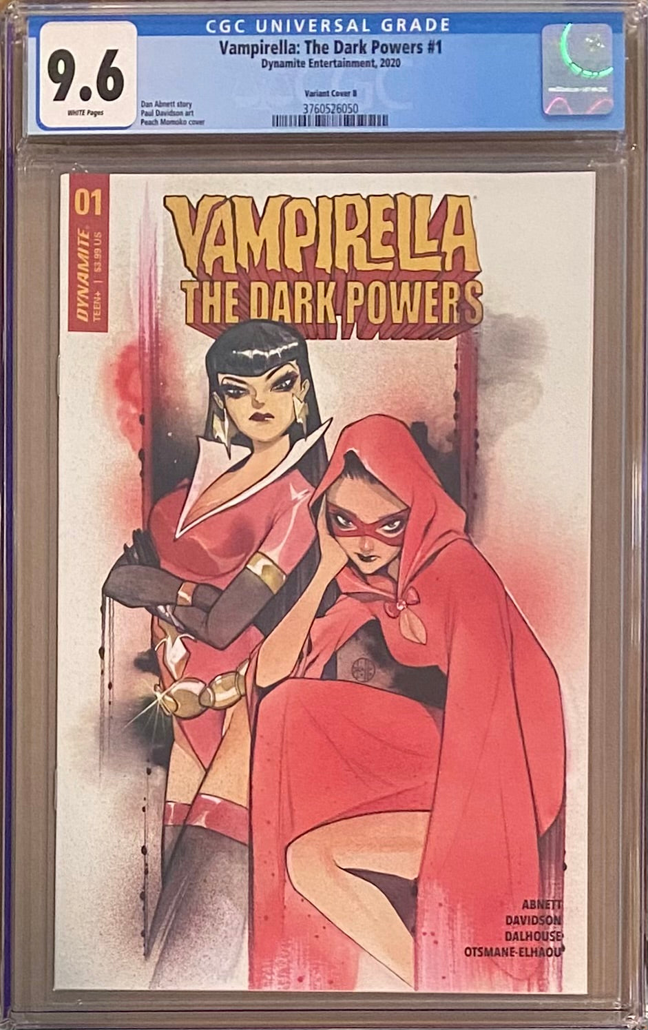 Vampirella: The Dark Powers #1 Momoko Variant Cover B CGC 9.6