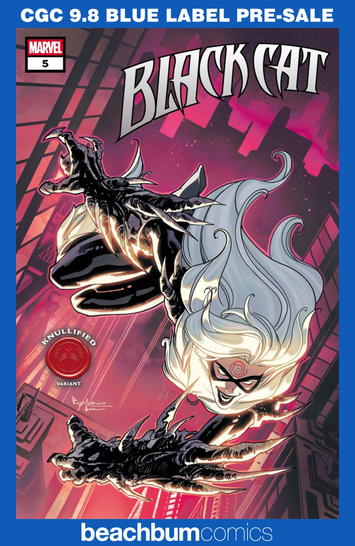 Black Cat #5 Antonio Knullified Variant CGC 9.8