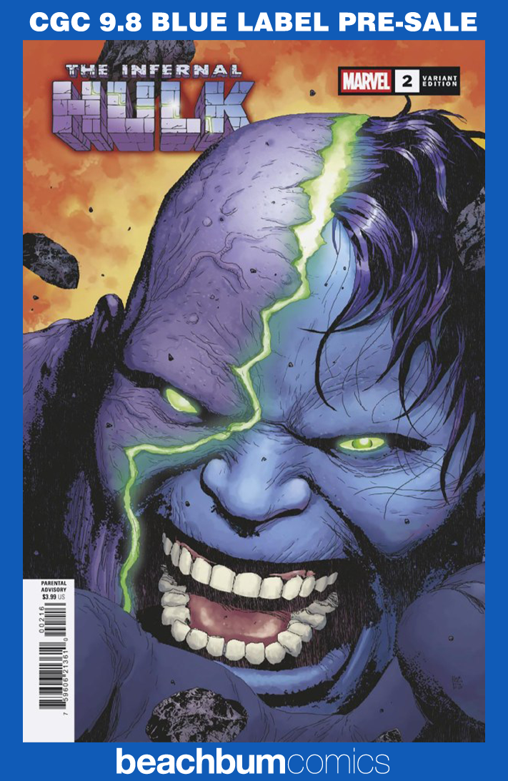 Infernal Hulk #2 Sorrentino 1:25 Retailer Incentive Variant CGC 9.8