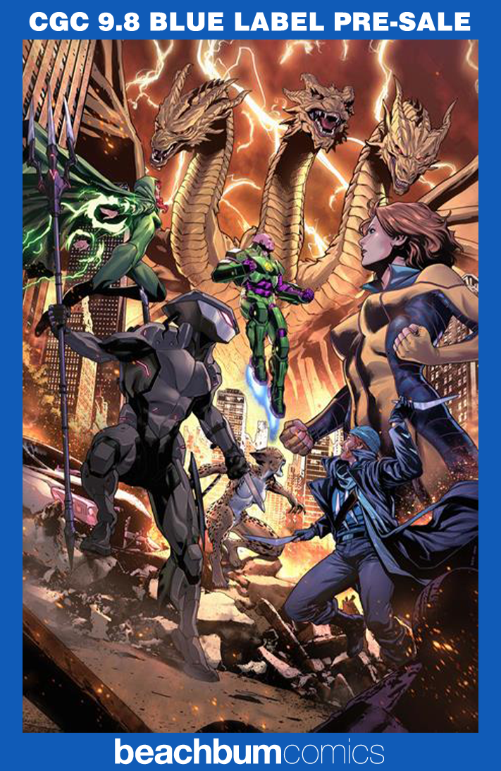 Justice League vs. Godzilla vs. Kong 2 #5 Meyer Variant CGC 9.8