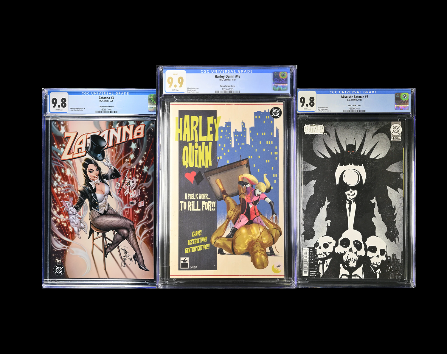 CGC 9.8 BLACK FRIDAY MYSTERY BUNDLE - DC COMICS ONLY