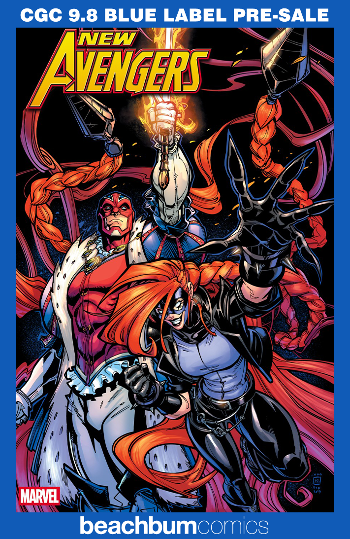 New Avengers #7 Hardin Variant CGC 9.8