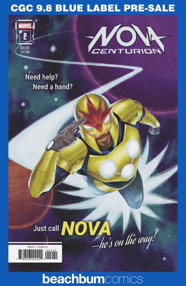 Nova: Centurion #2 Cola Variant CGC 9.8