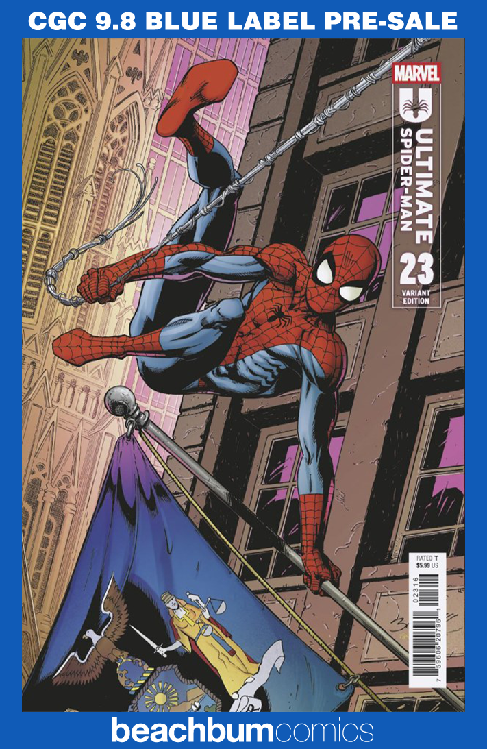 Ultimate Spider-Man #23 Bagley 1:25 Retailer Incentive Variant CGC 9.8