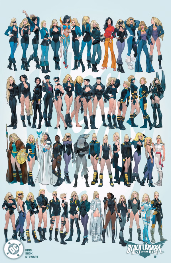 Black Canary: Best of the Best #1 Cover C Schmidt Wraparound Variant (11/27/24)