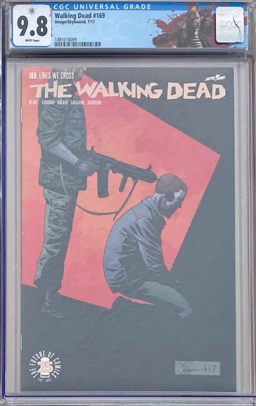 Walking Dead #169 CGC 9.8 - Rick Custom Label
