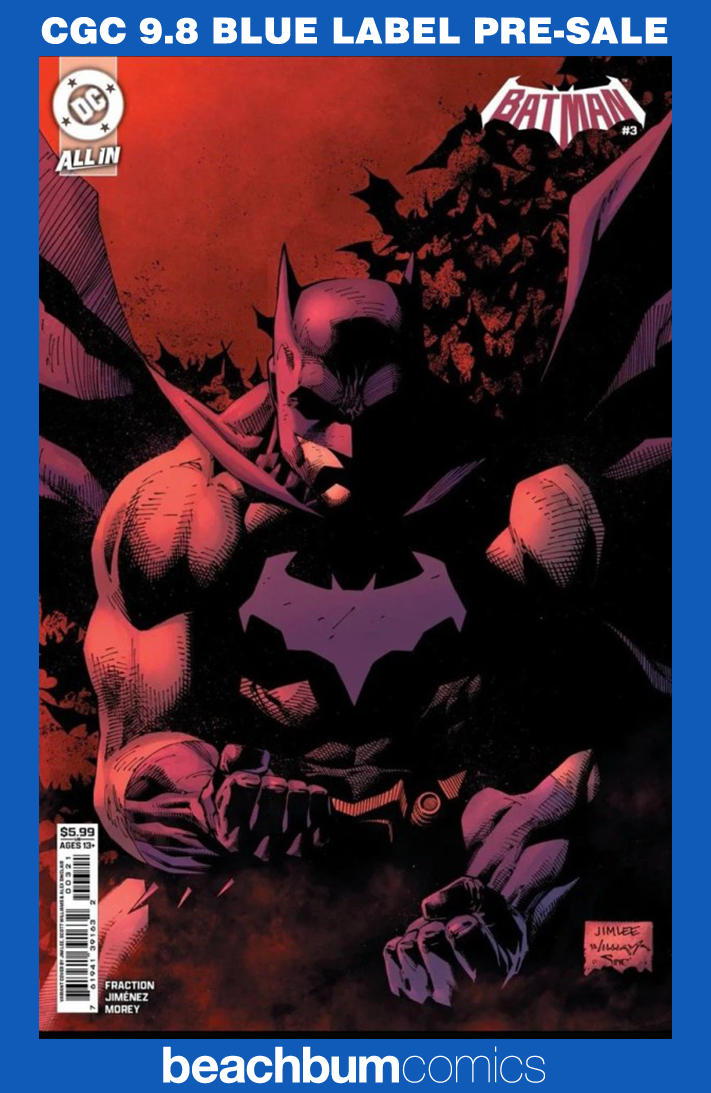 Batman #3 Jim Lee Variant CGC 9.8
