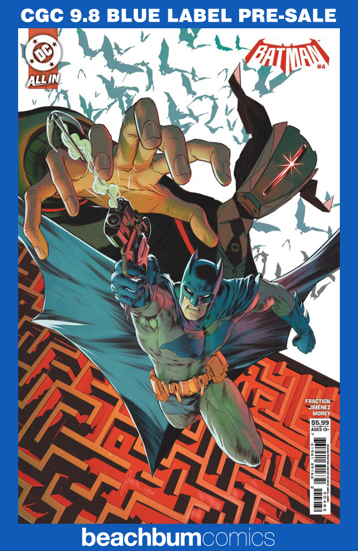 Batman #4 Second Printing Janin Variant CGC 9.8