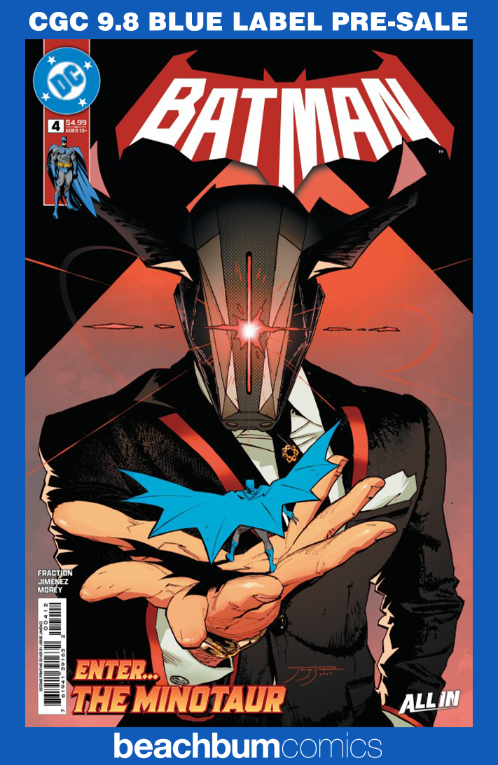 Batman #4 Second Printing CGC 9.8