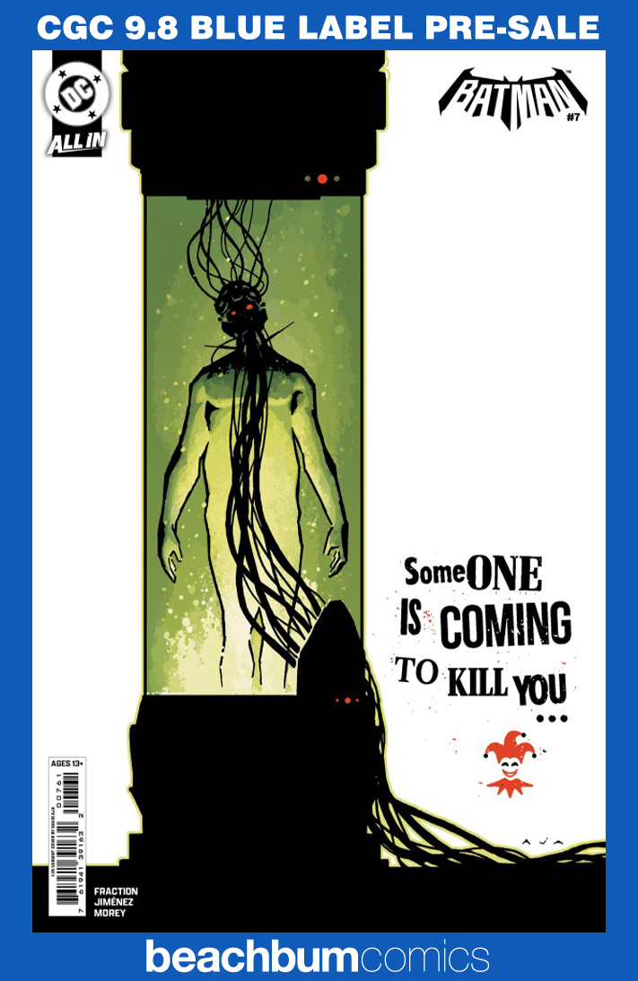 Batman #7 Aja 1:25 Retailer Incentive Variant CGC 9.8