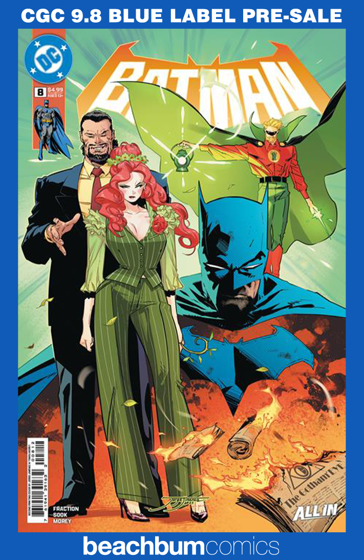 Batman #8 Second Printing CGC 9.8