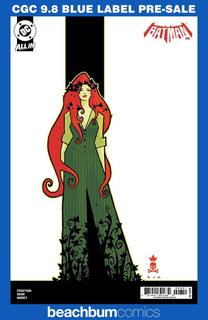 Batman #8 Aja 1:25 Retailer Incentive Variant CGC 9.8