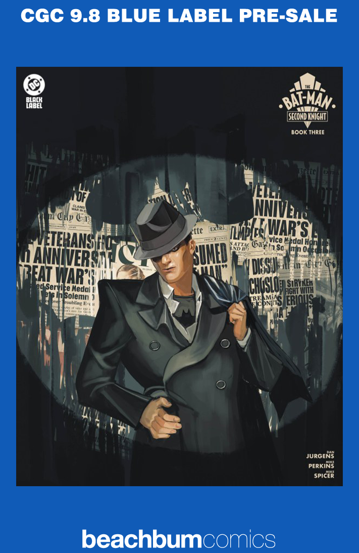 The Bat-Man: Second Knight #3 Hans Variant CGC 9.8