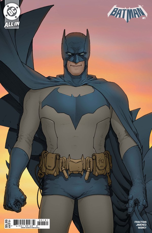 Batman #1 - Cover E - Quitely Variant