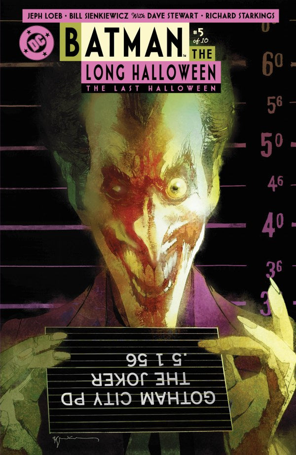 Batman: The Long Halloween – The Last Halloween #5 Cover B Sienkiewicz Variant (2/26/25)