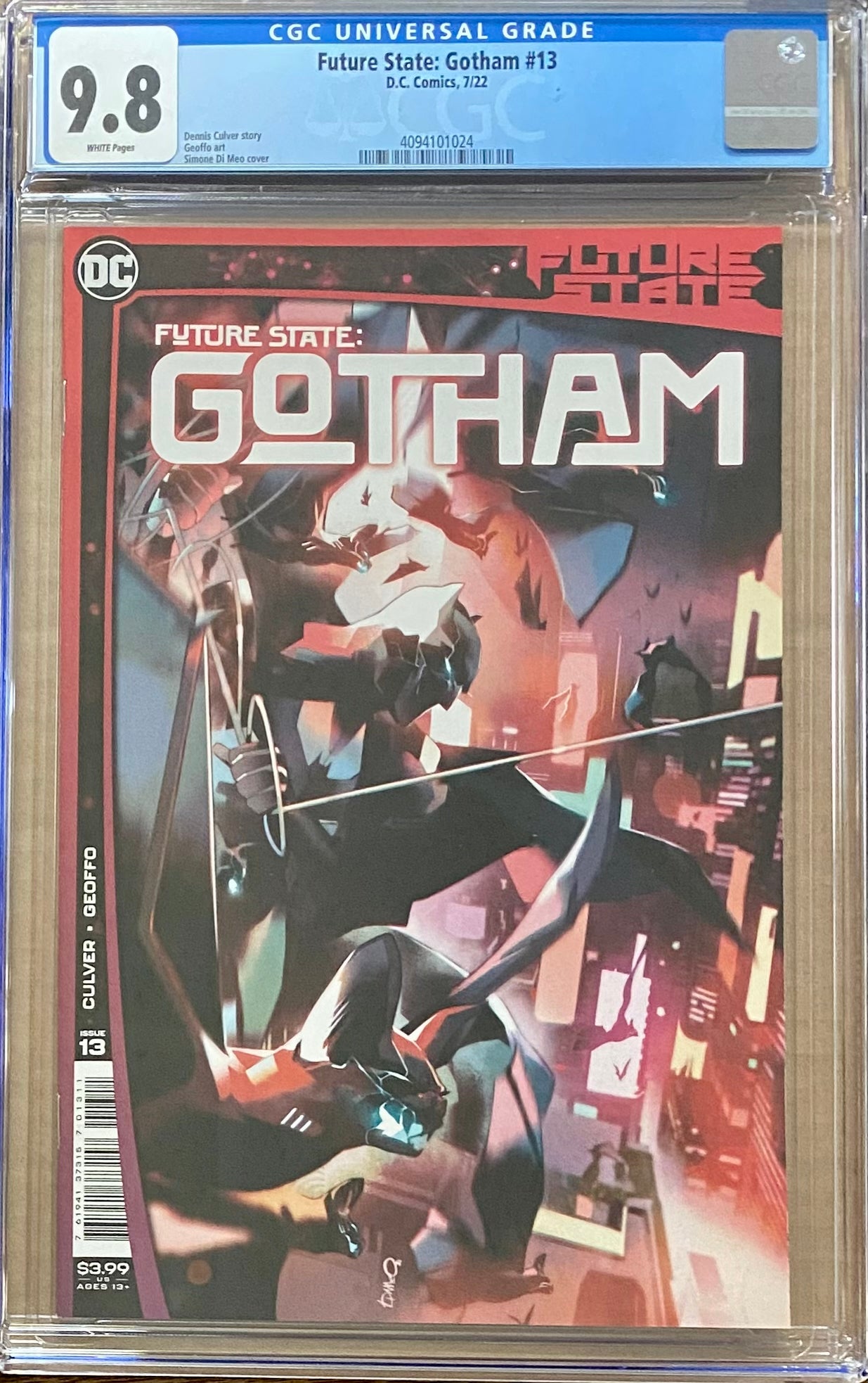 Future State: Gotham #13 CGC 9.8