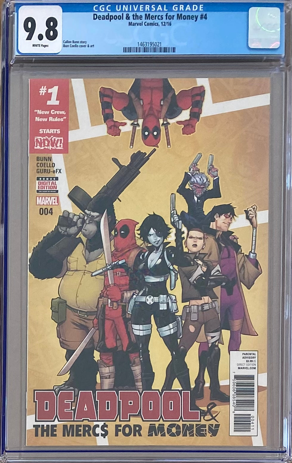 Deadpool & the Mercs for Money #4 CGC 9.8