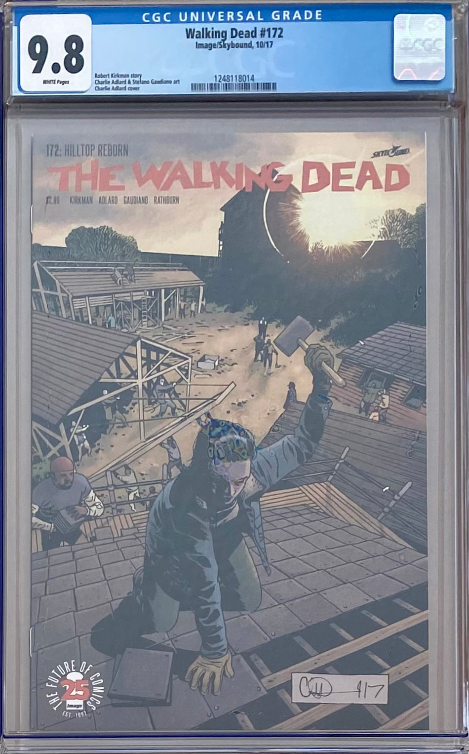 Walking Dead #172 CGC 9.8