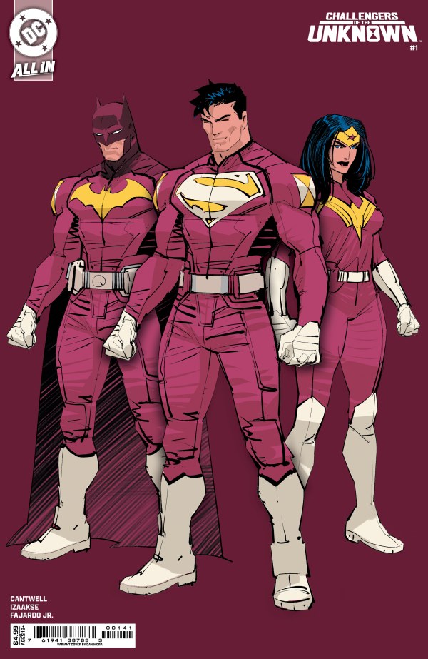 Challengers of the Unknown #1 Cover D Mora Design Variant (12/18/25)